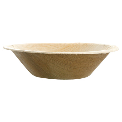 BOLS 'ARECA' Ø 12,5x3 CM NATUREL ARECA (200 UNITÉS)