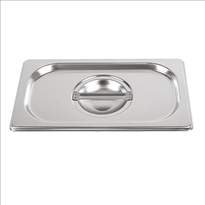 COUVERCLE 1/4 POUR RÉFÉRENCE 181.73 26,5x16 CM ARGENTE INOX (1 UNITÉ)