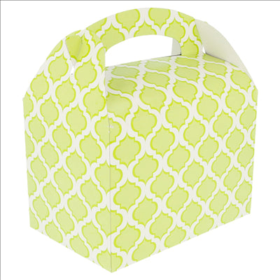 BOÎTES "VERT" 320 G/M2 15,50x10,50x17,50 CM VERDE LIMA CARTON (300 UNITÉS)