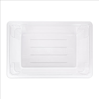 BAC ALIMENTAIRE 12 L 45,6x30,2x15,2 CM TRANSPARENT POLYCARBONATE (1 UNITÉ)