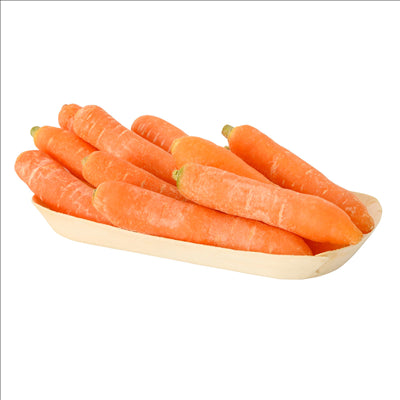 BARQUETTES RECTANGULAIRES 'WOOD' 14,5x7x1,3 CM NATUREL BOIS (200 UNITÉS)