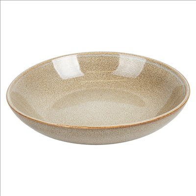 ASSIETTES CREUSES 'AKALA' Ø20x11,2x4,4 CM TERRE STONEWARE (6 UNITÉS)