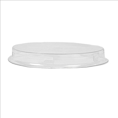 COUVERCLES POUR RÉCIPIENTS 133.03/233.82 Ø12 CM TRANSPARENT RPET (72 UNITÉS)