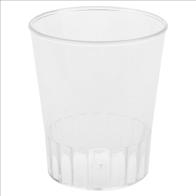 RÉCIPIENTS MISE EN BOUCHE RÉUTILISABLES 60 ML Ø 4,8x5,6 CM TRANSPARENT PS (500 UNITÉS)