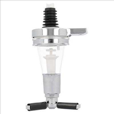 DOSEUR BOISSONS ALCOOL 28 ML 7,5x16 CM ARGENTE PLASTIQUE (1 UNITÉ)