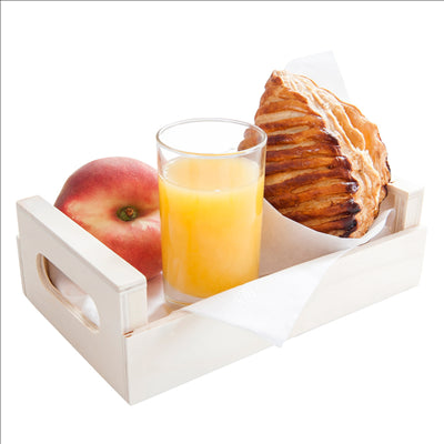 MINI BOÎTES USAGES MULTIPLES 20,5x12,5x6,5 CM NATUREL BOIS (20 UNITÉS)