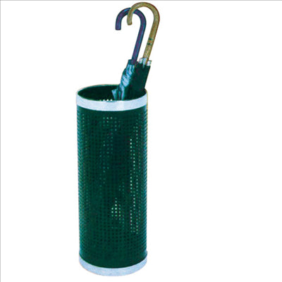 PORTE PARAPLUIE NOIR-ARGENT Ø 22x57 CM NOIR ACIER (1 UNITÉ)