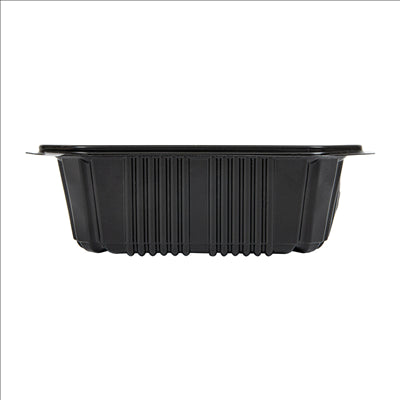 RÉCIPIENT 1000 ML 19,4x16,4x6,4 CM NOIR PP (600 UNITÉS)