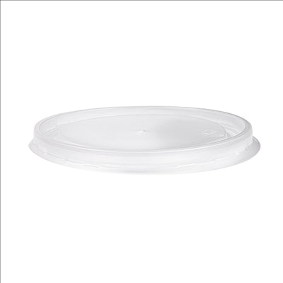 COUVERCLES POUR SALADIERS 240.03/09/12  Ø11,1 CM TRANSPARENT PP (500 UNITÉS)