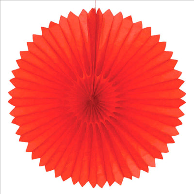 DÉCORATION CHRISTMAS  Ø 40 CM ROUGE (1 UNITÉ)