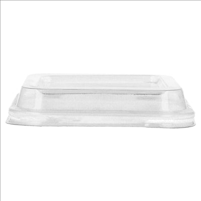 COUVERCLES POUR RÉF. 212.84 'BIONIC' 10x10x2 CM TRANSPARENT PET (1000 UNITÉS)
