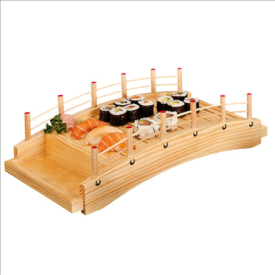 PONT FRUITS DE MER 43x21,5x12,5 CM NATUREL BOIS (1 UNITÉ)