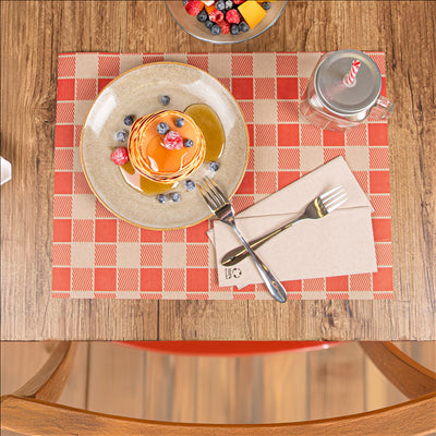 SETS DE TABLE XL - RECYCLÉS 'VICHY' 80 G/M2 35x50 CM NATUREL PAPIER (1000 UNITÉS)