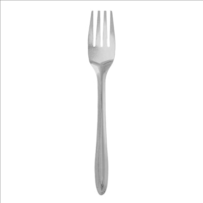 FOURCHETTES 18 CM ARGENTE INOX (100 UNITÉS)