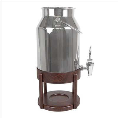 DISTRIBUTEUR POUR BOISSONS CHAUDES 6L 6 L 20,3x27x43,5 CM ARGENTE INOX (1 UNITÉ)
