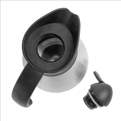 THERMO METALLIC "LUSTER" 1 L 14,3x14,3xx24 CM ARGENTE INOX (1 UNITÉ)