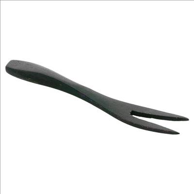 MINI FOURCHETTES 9 CM NOIR BAMBOU (50 UNITÉS)