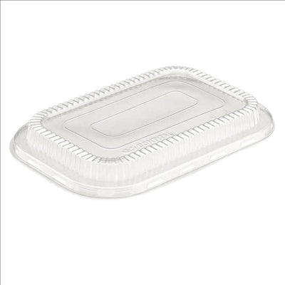 COUVERCLES POUR RÉFÉRENCES 209.47/135.51/52/75 TRANSPARENT PET (50 UNITÉS)