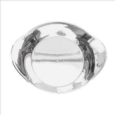 MISE EN BOUCHE AVEC ANSE 30 ML 8x2 CM ARGENTE PS (500 UNITÉS)