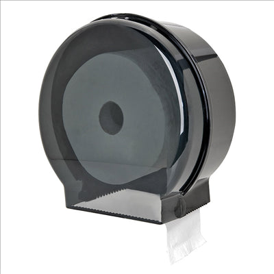 DISTRIBUTEUR HYGIENIQUE "BABY JUMBO" 29x13,5x30 CM NOIR/FUME ABS (1 UNITÉ)