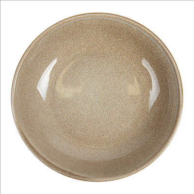 ASSIETTES CREUSES 'AKALA' Ø20x11,2x4,4 CM TERRE STONEWARE (6 UNITÉS)
