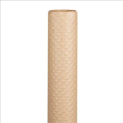 NAPPES EN ROULEAUX 48 G/M2 1,20x7 M NATUREL PAPIER RECYCLÉ (25 UNITÉS)