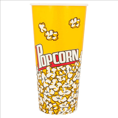 RÉCIPIENTS POUR POP-CORN 720 ML 230 +20 PE G/M2 Ø 9,5/6,5x17,7 CM CARTON (1000 UNITÉS)