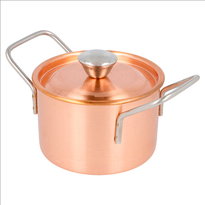MINI SAUTOIRS 'ARTINOX' Ø 9x6 CM CUIVRE INOX (6 UNITÉS)