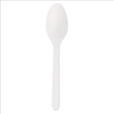 PETITES CUILLÈRES 12,7 CM BLANC CPLA (2000 UNITÉS)