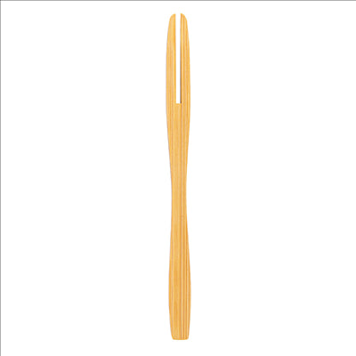 FOURCHETTES PLATES 16,5 CM NATUREL BAMBOU (50 UNITÉS)