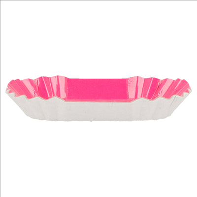 MINI PLATEAUX 325 G/M2 5,5x5,5 CM FUCHSIA CARTON (100 UNITÉS)