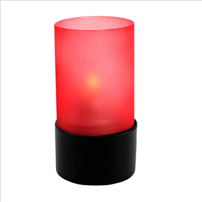 ABAT-JOURS POUR LAMPE DE TABLE "AMBEO" ROUGE VERRE (6 UNITÉS)
