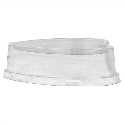 COUVERCLE HAUTES POUR RÉCIPIENTS 206.02/04/05/214.62 TRANSPARENT PET (100 UNITÉS)