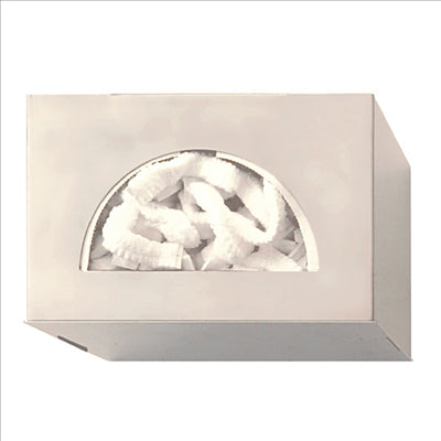 DISTRIBUTEUR CHARLOTTES 30,5x27x19,5 CM ARGENTE INOX (1 UNITÉ)