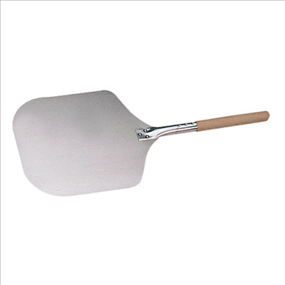 PELLE PIZZA BORDURES AIGUISÉES 30,5x35,6x69 CM ARGENTE ALUMINIUM (1 UNITÉ)