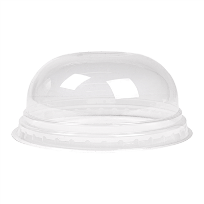 COUVERCLES COUPOLE SANS ORIFICE POUR 224.02 Ø 9,5x4,4 CM TRANSPARENT PLA (800 UNITÉS)