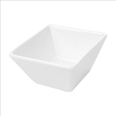 RAMEQUINS 'AKALA' 45 ML 5,8x5,8x3,4 CM BLANC PORCELAINE (12 UNITÉS)