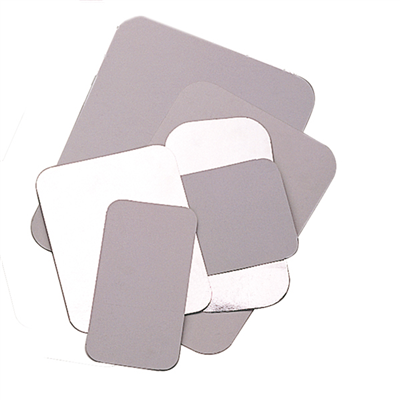 COUVERCLES POUR RÉFÉRENCE 135.75 31,4x25,4 CM BLANC ALUMINIUM (400 UNITÉS)