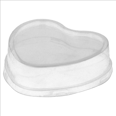 COUVERCLE HAUTES POUR RÉCIPIENTS 206.02/04/05/214.62 TRANSPARENT PET (100 UNITÉS)