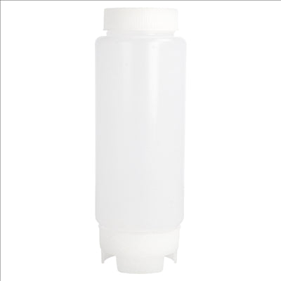POIRES À SAUCES 360 ML Ø 6,2x16,7 CM TRANSLUCIDE LDPE (24 UNITÉS)