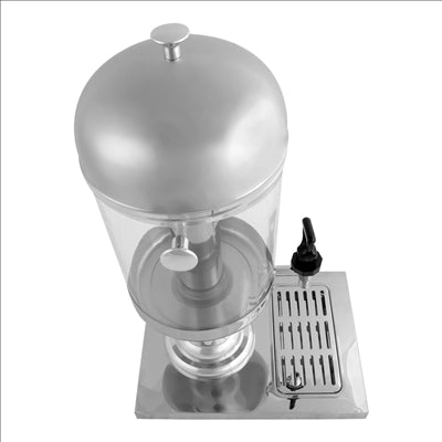 DISTRIBUTEUR DE JUS 8 L 35x26x58,5 CM ARGENTE INOX (1 UNITÉ)