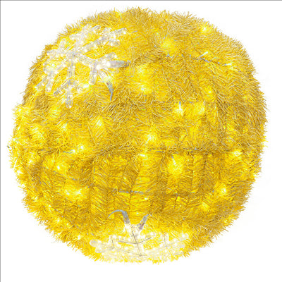 BOULE GÉANTE 240 LEDS Ø 80 CM OR (1 UNITÉ)