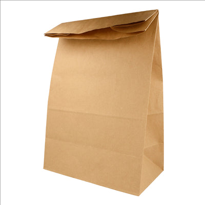 SACS SOS SANS ANSES 80 G/M2 25+15x43,5 CM NATUREL KRAFT (250 UNITÉS)