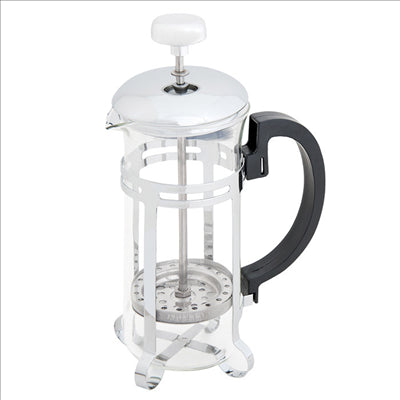 PRESSE À CAFÉ OU THÉ 350 ML Ø8,5x19 CM ARGENTE INOX (1 UNITÉ)