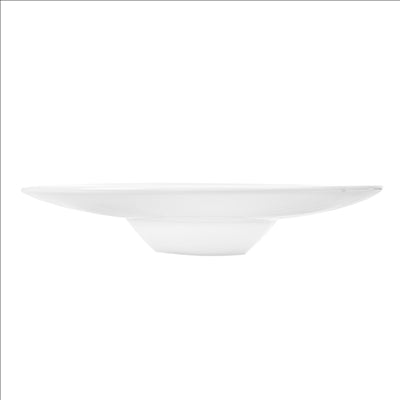 ASSIETTES "GRAN ALA" Ø 28,5 CM BLANC PORCELAINE (12 UNITÉS)