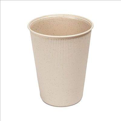 VERRES RÉUTILISABLES POUR BOISSONS CHAUDES 250 ML Ø 8x9,3 CM NATUREL PP (264 UNITÉS)