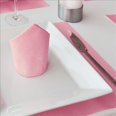 ASSIETTES CARRÉES 30x30 CM BLANC PORCELAINE (6 UNITÉS)