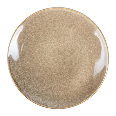 ASSIETTES 'AKALA' Ø27x17,7x3,4 CM TERRE STONEWARE (6 UNITÉS)