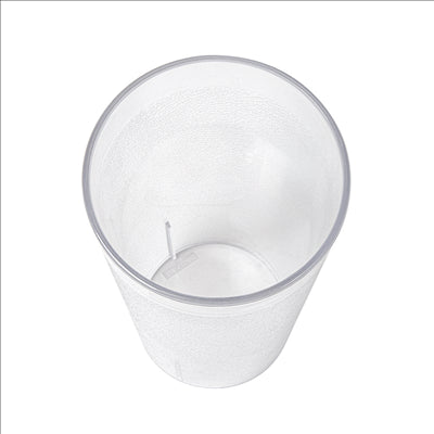 GOBELETS EMPILABLES 460 ML Ø 7,9/6x14,7 CM TRANSPARENT POLYCARBONATE (36 UNITÉS)