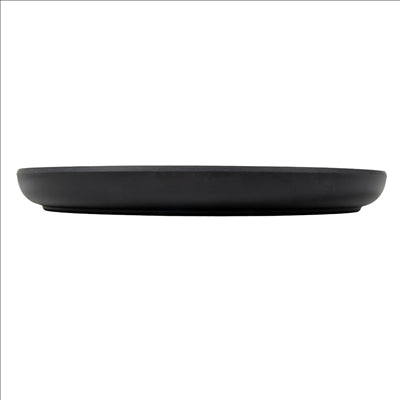ASSIETTES PLATES 'ASAMI WARE' Ø 19x2 CM NOIR MÉLAMINE (6 UNITÉS)